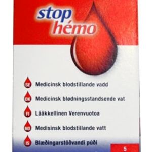 Stop-Hemo blodstillande vadd