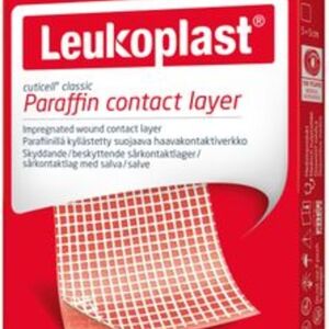 Leukoplast Cuticell Classic Lågvidhäftande salvkompress 5x5 cm