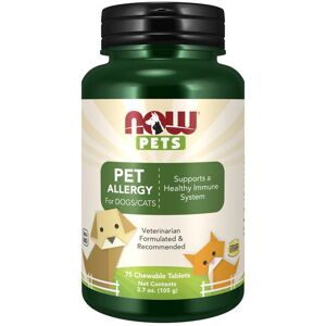 NOW Pets Allergy 75 tabletter