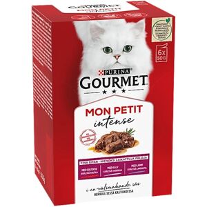 Purina GOURMET Purina Gourmet Mon Petit Intense Kalv/Ox/Lamm 6 x 50 g