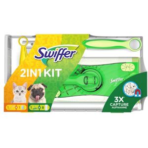 Swiffer Startkit Rengöringsmopp + Refiller & Dammvippa + Refiller