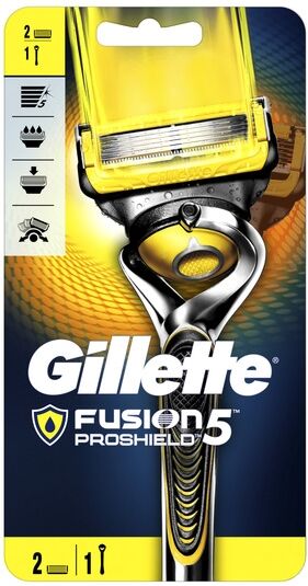 Gillette Fusion5 Proshield Rakhyvel med 2 blad Gillette Fusion5 Proshield Rakhyvel med 2 blad