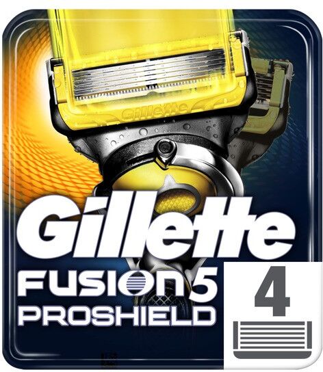Gillette Fusion5 Proshield Rakblad 4 st Gillette Fusion5 Proshield Rakblad 4 st