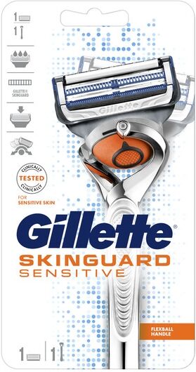 Gillette Skinguard Sensitive Rakhyel med 1 blad Gillette Skinguard Sensitive Rakhyel med 1 blad