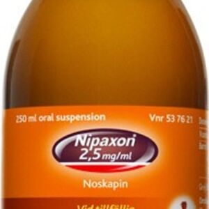 Nipaxon oral suspension 2,5 mg/ml 250 ml