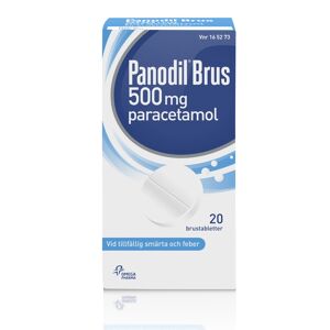 Panodil Brus 500 mg 20 brustabletter