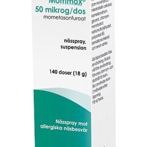 Sandoz Mommox, nässpray, suspension 50 mikrogram/dos 140 st