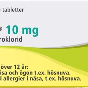 Orifarm Vialerg, filmdragerad tablett 10 mg 30 st