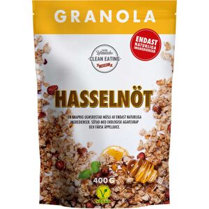 Clean Eating Granola Hasselnöt & Agavesirap 400 g