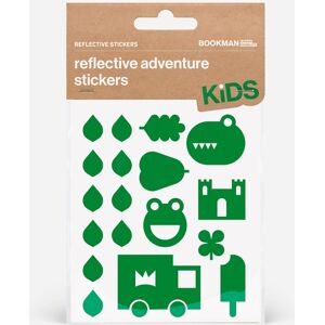 Bookman Urban Visibility Reflective Stickers Adventure Green