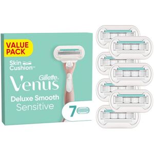 Gillette Venus Deluxe Smooth Sensitive Rakblad 7 st