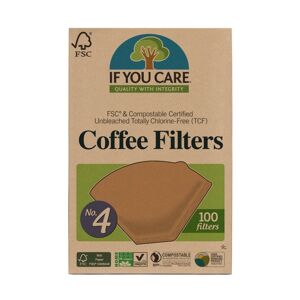 If You Care Kaffefilter No. 4 100 st