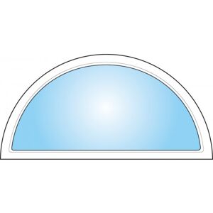 Dörrtema Dekorfönster Halvmåne Helglas Modul 8x4