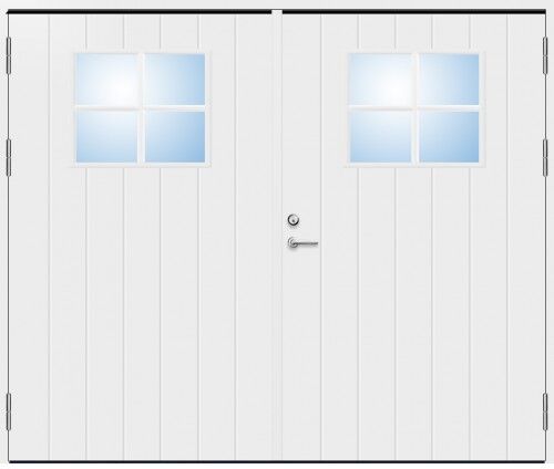 Dörrtema Slagport 21 graders HDF bred stående spårning med glas och spröjs Modul 25x20 Dörrtema Slagport 21 graders HDF bred stående spårning med glas och spröjs Modul 25x20