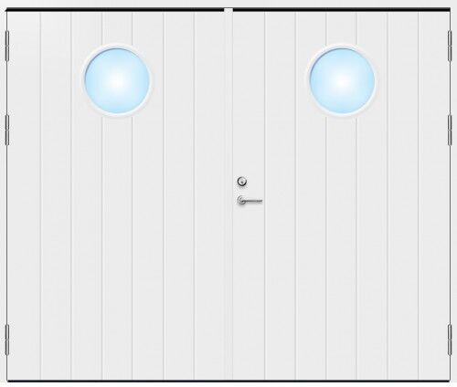 Dörrtema Slagport 21 graders HDF bred stående spårning med runt glas Modul 21x23 Dörrtema Slagport 21 graders HDF bred stående spårning med runt glas Modul 21x23