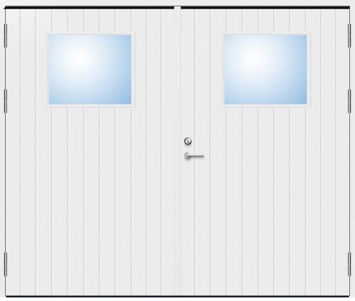 Dörrtema Slagport 21 graders HDF tät stående spårning med glas Modul 25x25 Dörrtema Slagport 21 graders HDF tät stående spårning med glas Modul 25x25