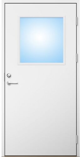 Dörrtema Ytterdörr 21 graders HDF slät med glas Modul 12x23 Dörrtema Ytterdörr 21 graders HDF slät med glas Modul 12x23