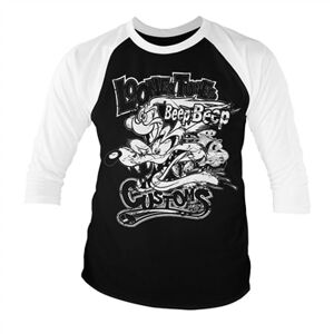 Looney Tunes Customs Baseball 3/4 Sleeve Tee, Long Sleeve T-Shirt