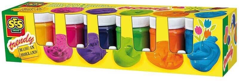 Creative SES Gouachefärg för barn 6 x 45 ml Creative SES Gouachefärg för barn 6 x 45 ml