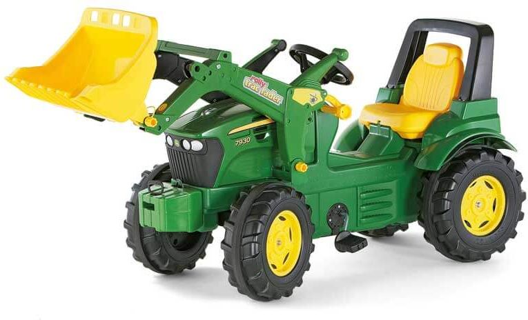 Rolly Toys John Deere 7930 Farmtrac Tramptraktor med skopa Rolly Toys John Deere 7930 Farmtrac Tramptraktor med skopa