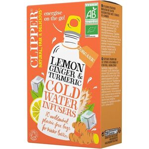 Clipper Organic Lemon. Ginger & Turmeric Cold Water Infusers 10 påsar