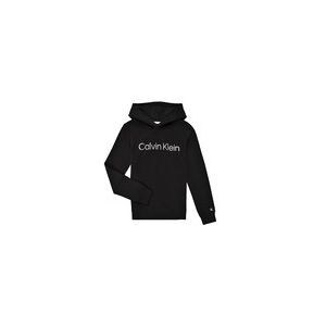Calvin Sweatshirts Calvin Klein Jeans  INSTITUTIONAL SILVER LOGO HOODIE