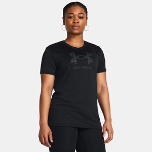 Women's Under Armour Tech™ Big Logo Short Sleeve Black / Black XL