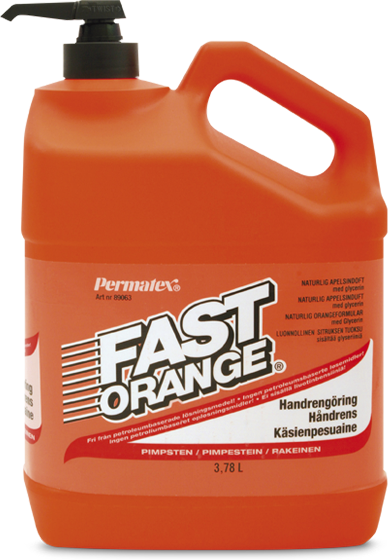 Permatex Snabb Apelsin Handrengörare 3,78L Permatex Snabb Apelsin Handrengörare 3,78L