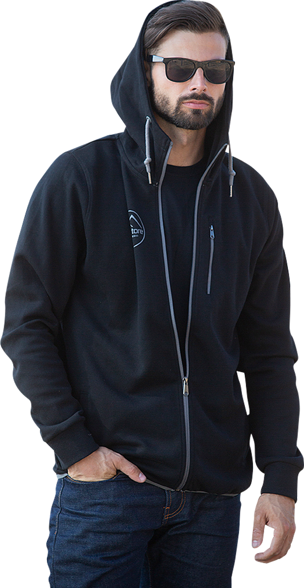 SLEDSTORE Hoodie Sledstore Svart SLEDSTORE Hoodie Sledstore Svart