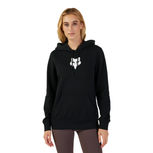 FOX Head Hoodie Dam Svart