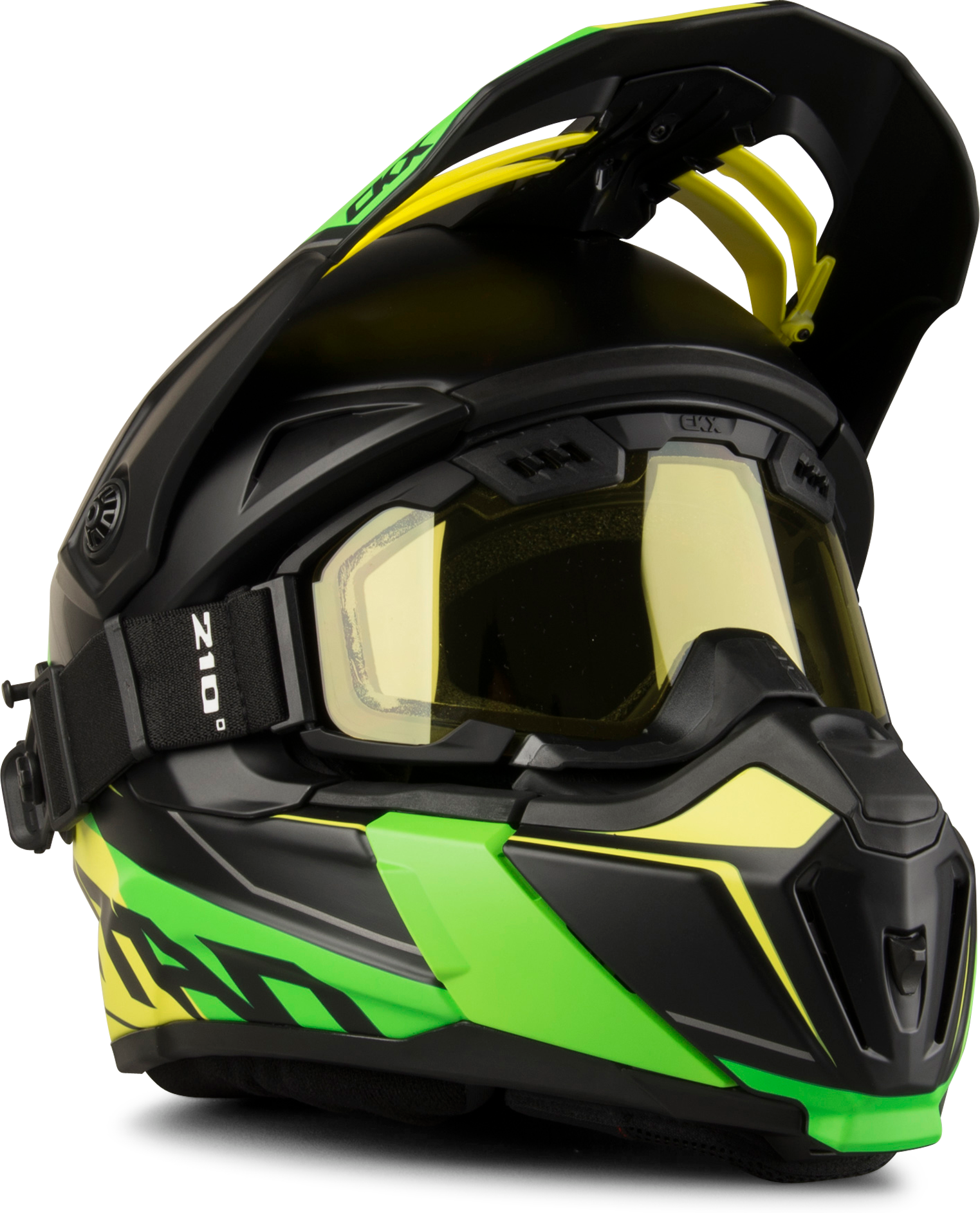 CKX Skoterhjälm CKX Hjälm + Goggle Titan Cliff Gul-Grön CKX Skoterhjälm CKX Hjälm + Goggle Titan Cliff Gul-Grön
