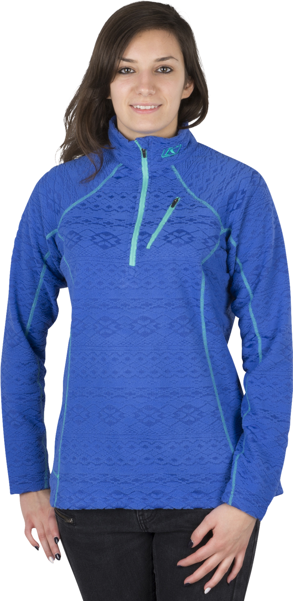KLIM Tröja Dam Klim Equinox Pullover Blå KLIM Tröja Dam Klim Equinox Pullover Blå