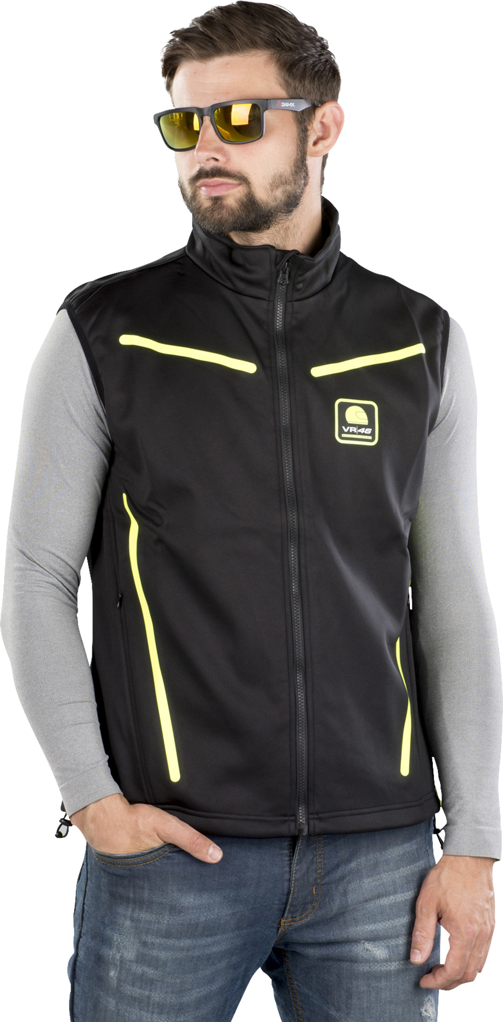 VR46 Riders Academy Svart Jacka VR46 Riders Academy Svart Jacka
