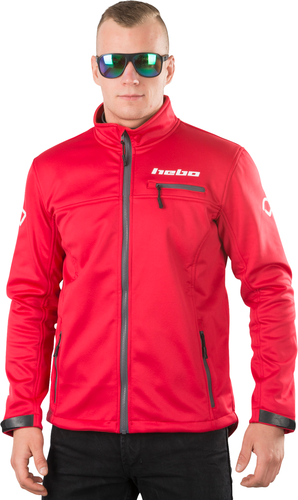 Hebo Jacka Hebo Baggy Softshell Röd Hebo Jacka Hebo Baggy Softshell Röd