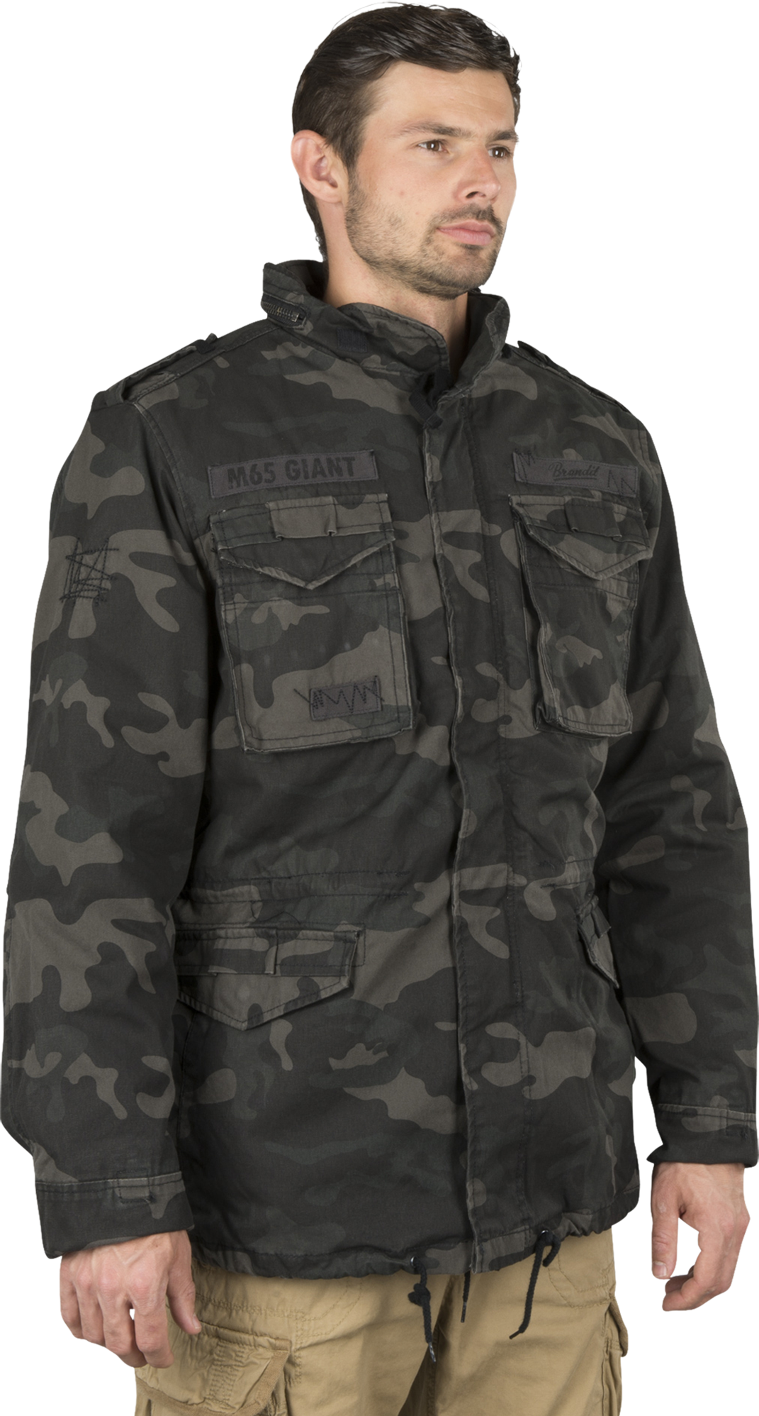 Brandit Jacka Brandit M65 Giant Dark Camo Brandit Jacka Brandit M65 Giant Dark Camo