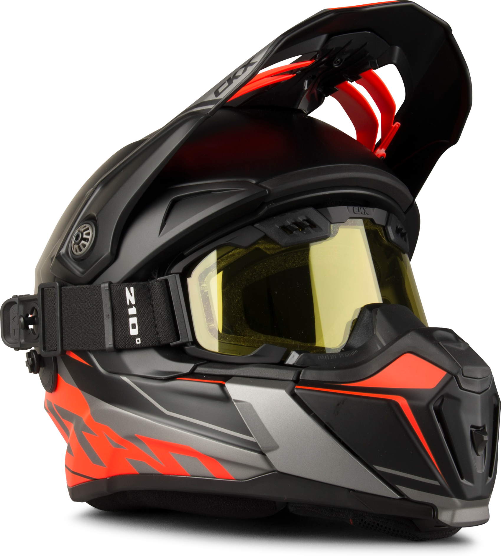 CKX Skoterhjälm CKX Hjälm + Goggle Titan Cliff Orange CKX Skoterhjälm CKX Hjälm + Goggle Titan Cliff Orange