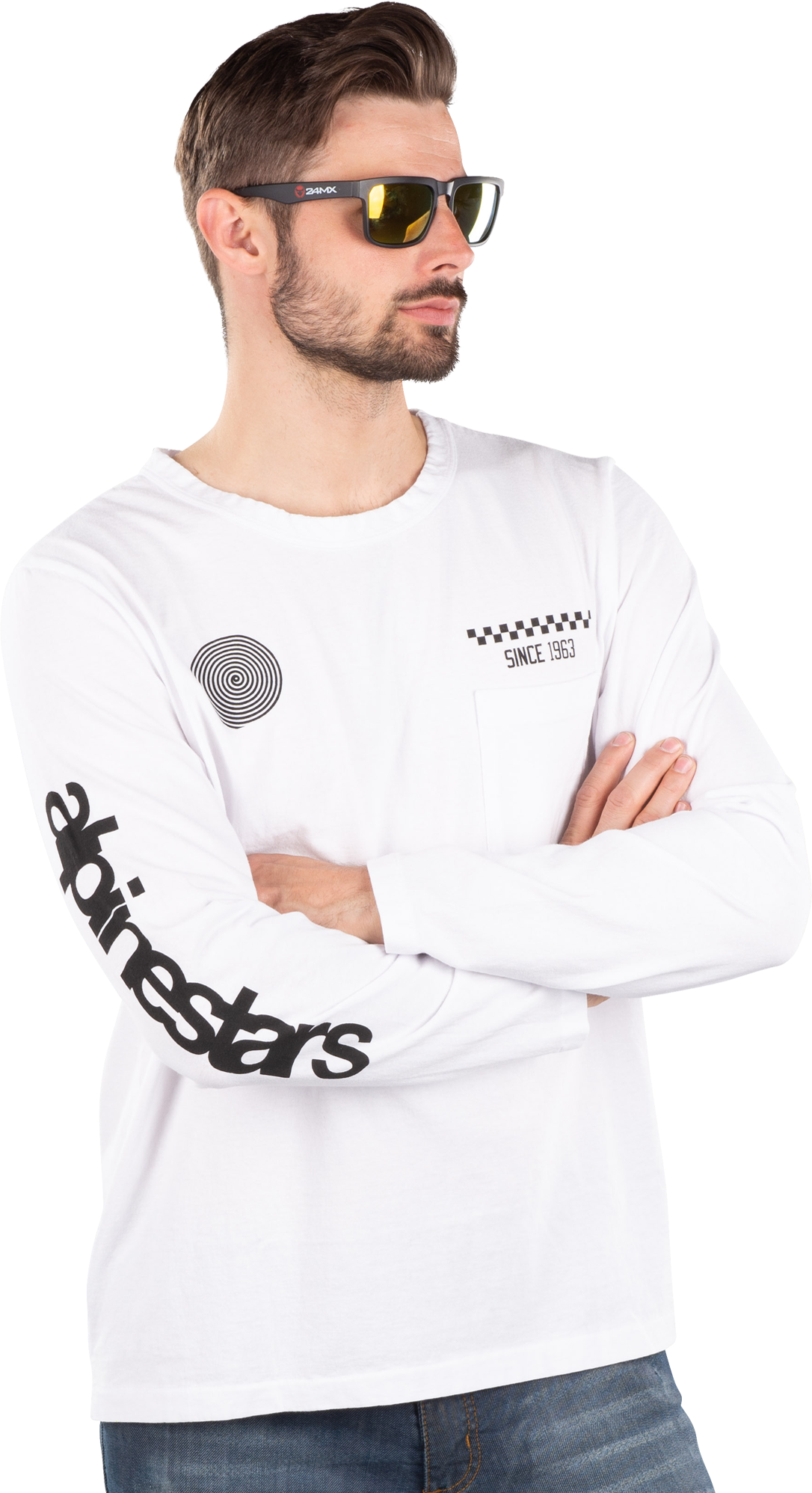 Alpinestars The Real Deal T-Shirt Vit Alpinestars The Real Deal T-Shirt Vit