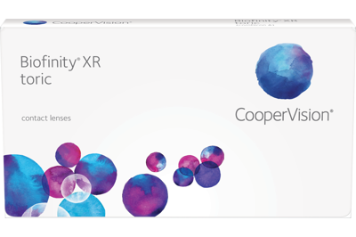 Biofinity XR toric (3 linser): -0.50, -5.75, 90