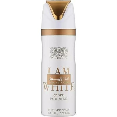 Lattafa Perfumes Ana Abiyedh Poudree Deodorant Spray 200ml Lattafa Perfumes Ana Abiyedh Poudree Deodorant Spray 200ml