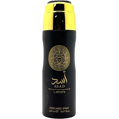 Lattafa Perfumes Asad Deo Spray 200ml Lattafa Perfumes Asad Deo Spray 200ml
