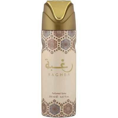 Lattafa Perfumes Raghba Deodorant Spray 200ml Lattafa Perfumes Raghba Deodorant Spray 200ml
