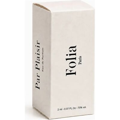 Folia Paris Par Plaisir Edp 2ml Sample Folia Paris Par Plaisir Edp 2ml Sample