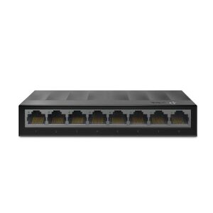 TP-Link LS1008G nätverksswitchar Ohanterad Gigabit Ethernet (10/100/1000) Svart
