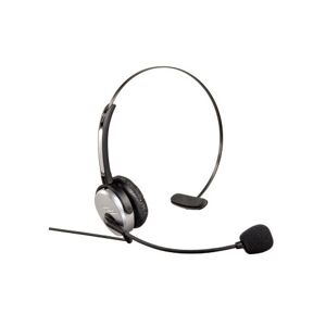 Hama Headband Headset Kabel Kontor/callcenter Svart, Silver