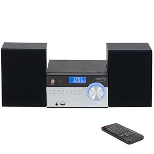 Camry Premium CR 1173 Bärbart stereosystem Analog och digital 10 W Svart, Silver