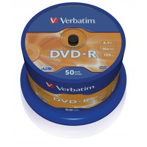 Verbatim DVD-R Matt Silver 4,7 GB 50 styck