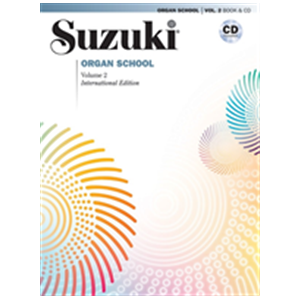 Suzuki Organ School vol 2, bok/cd Suzuki Organ School vol 2, bok/cd