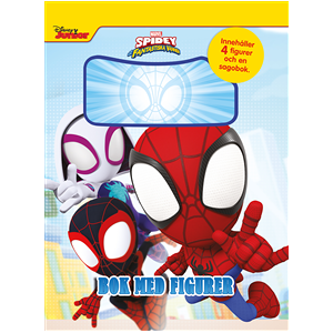 Marvel - Spidey & his Amazing Friends (4 figurer och bok) Marvel - Spidey & his Amazing Friends (4 figurer och bok)