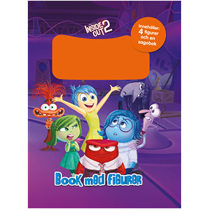 Disney - Inside Out 2 (4 figurer och bok) Disney - Inside Out 2 (4 figurer och bok)