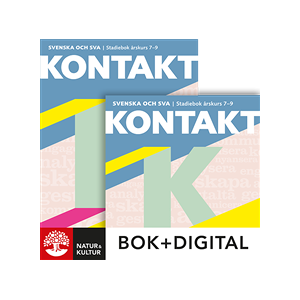 Kontakt svenska 7-9 Paket Bok+Digital Kontakt svenska 7-9 Paket Bok+Digital